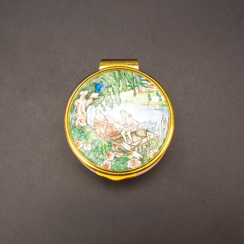 Franklin mint enamel pill - franklin,
