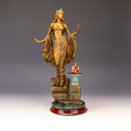 Franklin mint bronze figure - figure,