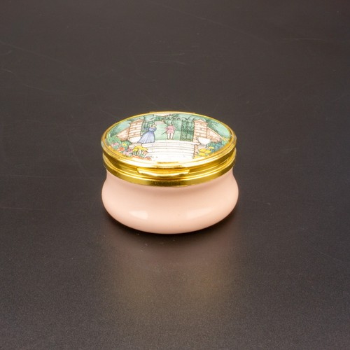 Franklin mint enamel - enamel, pill