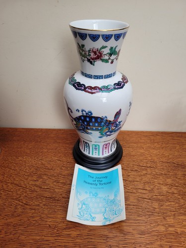 Franklin porcelain vase - porcelain, the