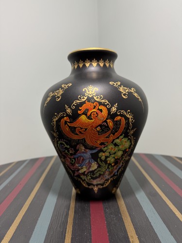 Vintage fabergé firebird vase - vintage,